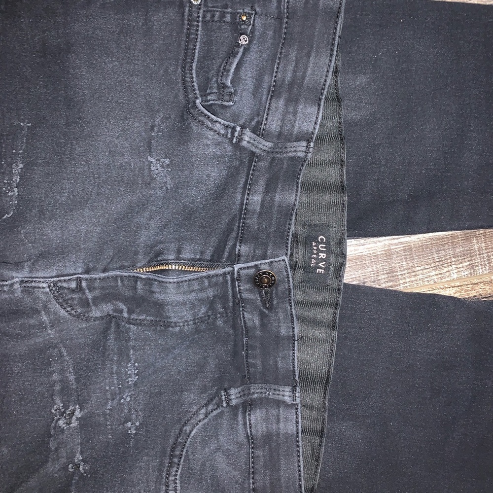 Black Curve Appeal skinny jeans size: 8 or 29